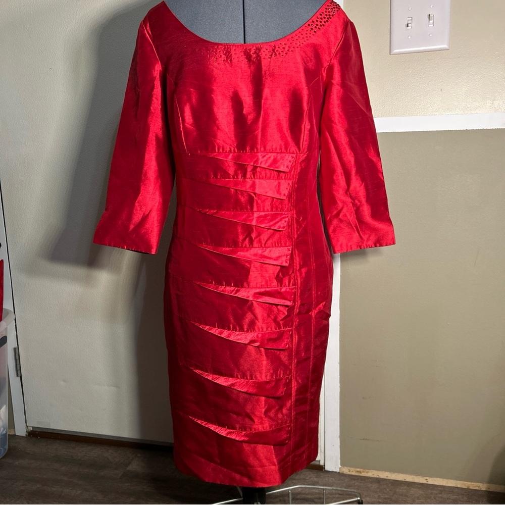 Stacy Adams Women’s Red Dress‎ | Size 8 | Preowned